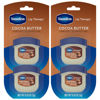 Picture of Vaseline Lip Therapy Cocoa Butter.25 oz (Pack of 4)