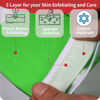 Picture of etreetowel Korean Asian Exfoliating Bath Washcloths Mitt Scrub for Body washcloth Glove Premium Viscose Rayon Towel Korea Made(4 pcs of Glove Exfoliating Mitts)