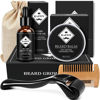 Picture of Beard Growth Kit, Beard Kit for Men with Beard Growth Oil, Balm, Comb, Massager for Spot/Patchy Beard, Achieve Fuller, Thicker & Healthier Beards, Valentines Day Gifts for Him Boyfriend Husband
