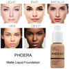 Picture of PHOERA Foundation,Flawless Soft Matte Liquid Foundation Oil Contro Concealer Waterproof Full Coverage Foundation Makeup .(1 Pcs-103# Warm Peach)