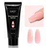 Picture of GAOY Poly Gel, 60g Nail Extension Gel, Clear Pink Builder Gel Nail Enhancement Gel for Beginner & Professional Nail Art Salon DIY at Home