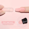 Picture of GAOY Poly Gel, 60g Nail Extension Gel, Clear Pink Builder Gel Nail Enhancement Gel for Beginner & Professional Nail Art Salon DIY at Home