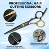 Picture of Hair Cutting Scissors Shears Kits, 15 Pcs Professional Hairdressing Scissors Set, Stainless Steel Hairdressing Shears Set Professional Thinning Scissors for Barber/Salon/Home/Men/Women/Kids/Adults