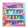 Picture of Disney Princess 15 Piece Water-Based Nail Polish with 3 Toe Spacers, Quick Dry, Peel Off, Gift Kit Set for Kids Girls, Ages 3 by Townley Girl