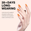 Picture of CANNI Orange Gel Polish, 1Pcs Bright Orange Gel Polish Light Orange Color Gel Polish Nail High Gloss Soak Off U V Gel Nail French Nail Manicure Salon DIY