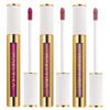 Picture of MAKI YIKA 3Pc Metallic Lipstick Long Lasting, Hot Pink Red Brown Glitter Lipsticks, High Shine Lipstick No Smudge No Transfer Liquid Lip Gloss (Hot Pink/Red/Brown)