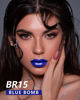 Picture of MAKI YIKA Blue Lipstick for Women Metallic Lipsticks Glitter Long Lasting Lipstick No Smudge No Transfer Liquid Pink Lip Gloss (BR015 Blue Storm)