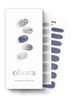 Picture of ohora Semi Cured Gel Nail Strips (N Gleam Blue) - Works with Any Nail Lamps, Salon-Quality, Easy to Apply & Remove - Valentine's Day Gel Nail Wraps, stickers, romantic gift ideas