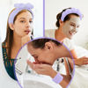 Picture of ATROCH SPA Headbands for Women & Wristband Set for Face Wash, Makeup Headband, Hair Band for Washing Face, Bubble Headband, Skincare Headbands and Wristbands for Women 4 Pcs