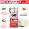 Picture of Long-Lasting Hair Pomade and Styling Wax Stick for Black Hair, Wigs, Smoothing & Slick Finish, Edge Frizz Control (2.7 + 2.7 oz)