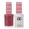 Picture of DND Gel Polish Set - 1 each of Red Gel Polish and Red Nail Polish, 490 Redwood City, 0.5 Fl Oz