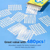 Picture of LitBear Pimple Patch Bulk, 480 Patches 3 Size Acne Patches for Face, Hydrocolloid Spot Stickers for Covering Zits, Blemishes, and Breakouts, Suitable for All Skin Types