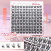 Picture of Lash Clusters Natural Lash Extension Wispy Eyelash Clusters C Curl DIY Eyelash Extension 10-16MM Individual Lashes Cluster Eyelash Extension by Newcally