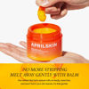 Picture of APRILSKIN Carrotene IPMP Hydromelt Cleansing Balm, 3.04 fl.oz, Noncomedogenic, Grapefruit Peel Oil, O-Cymen-5-Ol helps reduce blackheads & breakouts, for sensitive & oily skin, Korean Skincare