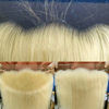 Picture of BEEOS 13x6 Skinlike Real HD Lace Frontal Only, 613 Blonde 0.10mm Ultra-thin Invisible Melted Lace Pre-Plucked Straight Human Hair Closure 18 Inch