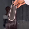 Picture of BEEOS 2x6 Skinlike Real HD Lace Closure Only, 0.10mm Ultra-thin Invisible HD Lace Pre Plucked Single Knot Body Wave Human Hair Closure 14 Inch