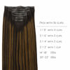 Picture of WENNALIFE Seamless Clip In Hair Extensions, 22 Inch 150g 7pcs Balayage Dark Brown to Chestnut Brown Hair Extensions Clip in Human Hair Invisible PU Skin Weft Natural Remy Human Hair Extensions