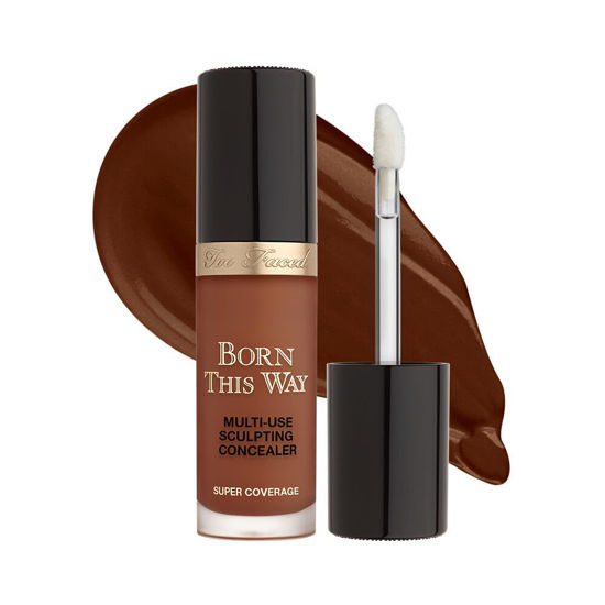 Picture of Too Faced Born This Way Super Coverage Multi-Use Concealer | Oil Free, Long Lasting + Hydrating, Full Size, 0.46 Fl Oz, Sable