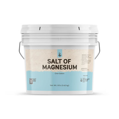Picture of Pure Original Ingredients Salt of Magnesium (1 Gallon) Pure Epsom Salt, Unscented, Natural Skin Scrub
