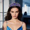Picture of Kamirola - Queen Crowns and Tiaras Princess Crowns for Women and Girls Crystal Headbands for Bridal, Princess for Wedding and Party（01） Blue & Skyblue