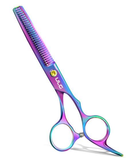 Picture of ULG Hair Thinning Scissors Professional Barber’s Texturizing Teeth Shears for Hairdressing, Salon and Home Use Thinning Shears for Hair Cutting, Made of Japanese Stainless Steel, 6.5 inch