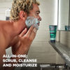 Picture of Dove Men+Care Eucalyptus Body and Face Scrub Deeply Exfoliates for Hydrated & Nourished Skin 100% Gentle Cleanser, No Sulfate Cleansers or Parabens