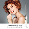 Picture of Hoson 1/2 Inch Curling Iron Professional, Ceramic Tourmaline Curl Wand Barrel, Hair Curler Iron for Long & Short Hair,Glove Include, Gold
