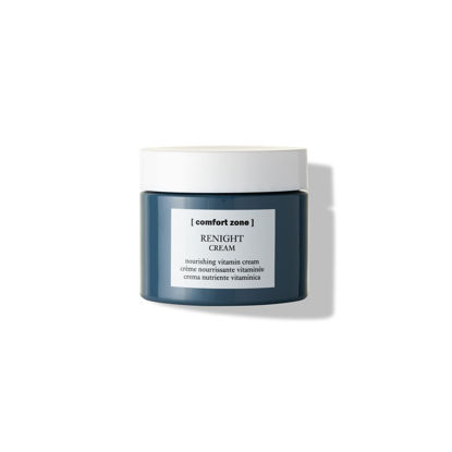 Picture of [ comfort zone ] Renight Cream Complete Silicone-Free Restorative Night Cream for All Skin Types with Hyaluronic Acid Vitamin E, Floral and Softly Woody, 2.09 Fl Oz