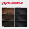 Picture of Revlon ColorSilk Tone + Gloss + Care Demi Permanent Hair Color, Hair Dye with Leave in Scalp and Hair Serum, 2x Shinier, 4x Stronger, 1 Black, 4.5 fl. oz