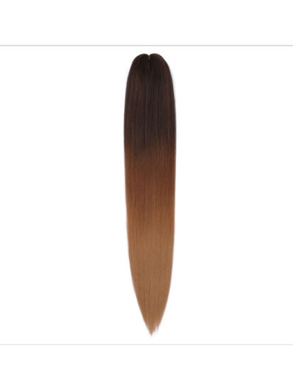 Picture of Dosso Beauty Single Pack Hypoallergenic Pre-Stretched Braiding Hair (32", 1B/30/27)