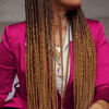 Picture of Dosso Beauty Single Pack Hypoallergenic Pre-Stretched Braiding Hair (32", 1B/30/27)