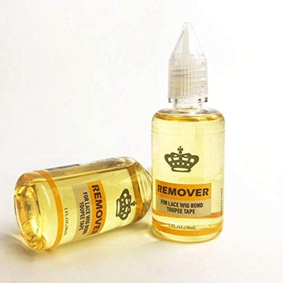 Picture of Fast Acting Remover for Tape-in Hair Extensions, Wig Glue, and Double-Sided Extension Tape (One Bottle)
