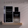 Picture of Savage for Men 3.4 Oz Men's Eau De Toilette Spray Refreshing & Warm Masculine Scent for Daily Use Men's Casual Cologne Great Holiday Gift Smell Fresh All Day A Gift for Any Occasion
