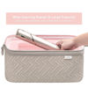 Picture of Leudes Hair Tools Travel Bag for Shark Flexstyle Carrying Case Portable Shark Hair Air Wrap Dryer Case Waterproof Dustproof Flat Curling Iron Travel Organizer (Camel)