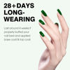 Picture of CANNI Green Gel Nail Polish, 1Pcs Emerald Green Gel Polish Dark Green Color Gel Polish Nail High Gloss Soak Off U V Gel Nail French Nail Manicure Salon DIY