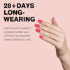 Picture of CANNI Pink Gel Polish, 1Pcs Gel Polish Hot Pink Color Gel Strawberry Pink Polish Nail High Gloss Soak Off U V Gel Nail French Nail Manicure Salon DIY