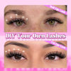 Picture of Yawamica Wispy Lash Clusters C Curl Individual Lashes DIY Cluster Eyelash Extensions 10-16mm Natural Eyelash Clusters 144 pcs Soft Lashes Clusters with Thin Lash Band DIY Lash for Self Application