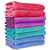 Picture of NUGILLA Makeup Remover Cloths, 8 Packs Makeup Remover Towels Reusable Face Wash Cloth, Soft Makeup Remover Microfiber Face Cloth for Women
