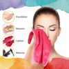 Picture of NUGILLA Makeup Remover Cloths, 8 Packs Makeup Remover Towels Reusable Face Wash Cloth, Soft Makeup Remover Microfiber Face Cloth for Women