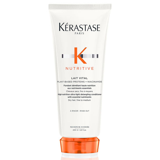 Picture of KERASTASE Nutritive Lait Vital Hydrating Conditioner | Adds Moisture, Shine, and Nourishment | Smoothing and Softening | With Plant-Based Proteins & Niacinamide | For Fine to Medium Dry Hair