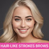 Picture of iMethod Eyebrow Pen - Eyebrow Pencil Magical 2-in-1 Eye Brow Pencils for Women with 4-Fork-Tip & Precise Brush-Tip Create Natural Hair-Like Brows, Last All-Day, Microblading Eyebrow Pen, Grey