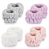 Picture of Dorbetar 8 Pcs Wrist Towels for Washing Face, Microfiber Wrist Bands, Fluffy Towel Bands, Arm Bands for Women and Children