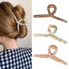 Picture of Big Butterfly Hair Accessories - 4.7" Acetate & Metal Clips for Women's Long, Thick Hair - 3 Pcs