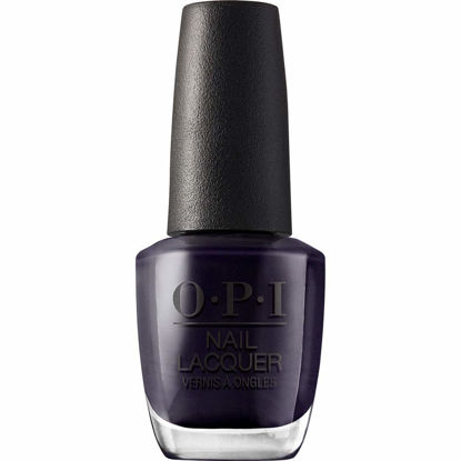 Picture of OPI Nail Lacquer Suzi & the Arctic Fox | Opaque Dark Gray Crème Chip Resistant Nail Polish | Iceland Collection