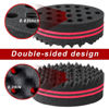 Picture of Supaze 3Pcs Hair Styling Set for All - Curl Brush, Twist Sponge for Textured Hair with Metal Pick