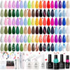 Picture of Beetles Spring Gel Nail Polish Set, 53pcs Gel Polish Kit, 36 Colors Green Red Orange Glitter Pastel Neon Cat Eye Uv Gel Polish, All Season Travel Diary Manicure Tools Valentine's Day Gift for Women