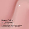 Picture of OPI Infinite Shine Keep Calm & Carry On | Sheer Soft Neutral Crème Long Wear Gel Like Nail Polish | Vegan, Long Lasting, Streak Free