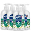 Picture of Germ-X Antibacterial Hand Soap, Moisturizing Liquid Hand Wash for Kitchen or Bathroom, pH Balanced & Dermatologist Tested, White Tea & Eucalyptus, 12 oz Pump Bottle (Pack of 4)