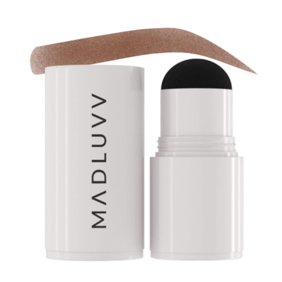 Picture of MADLUVV Brow Stamp Refill* - Color Stamp for Brows & Root Touch Up for Women & Men, Instantly Conceal Hair Loss, Grey Hair, Thinning Hair with Stain-Proof/Smudge-Proof Powder Formula (Auburn)