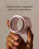 Picture of Cadence Extender - Add On to Any Flex Capsule Container - Adds Additional 1.43 Fl Oz - 3 Pack - Petal